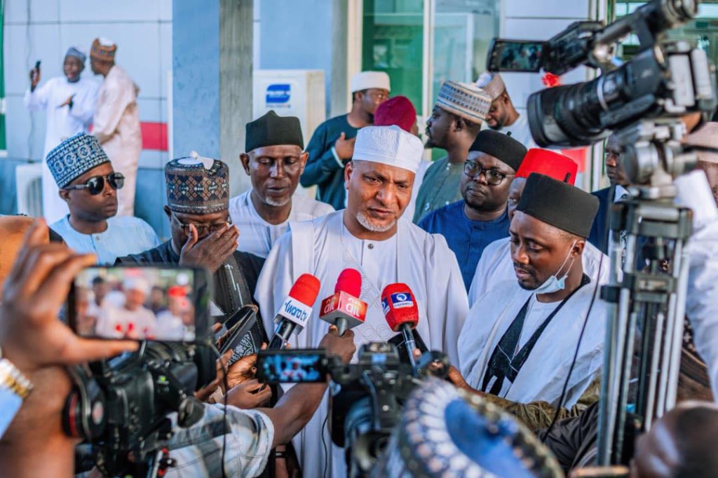 Senator Saliu Mustapha — Communication